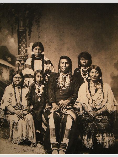 Chief Joseph and Family 1880