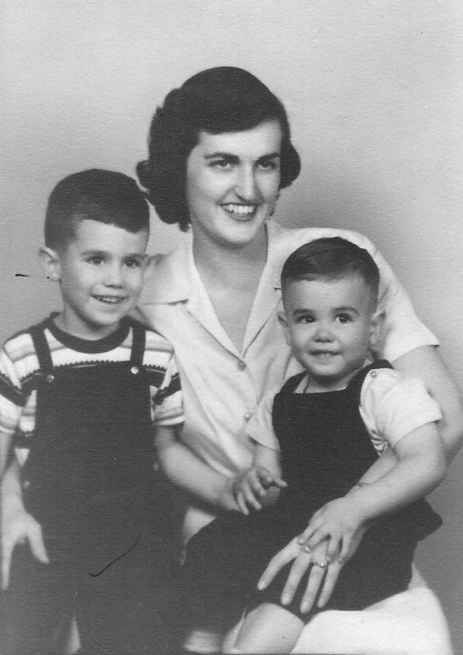JoBrown Art and Tim circa1952