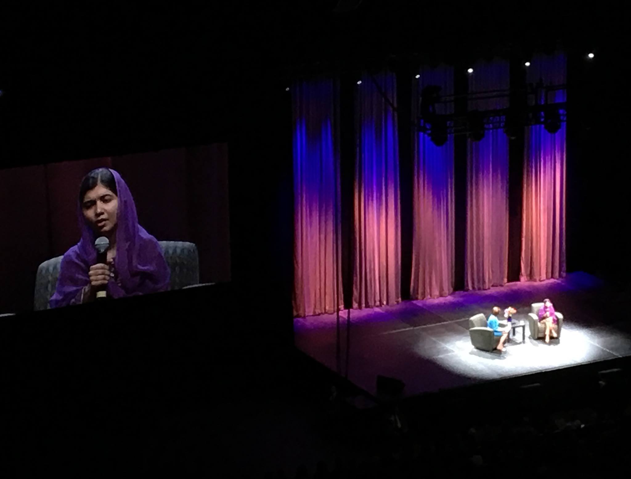 Malala and Laural Porter PDX 8-30-16